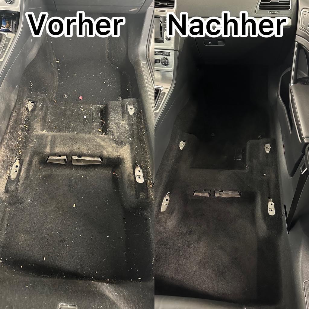 Vorher Nachher – Fußmatten