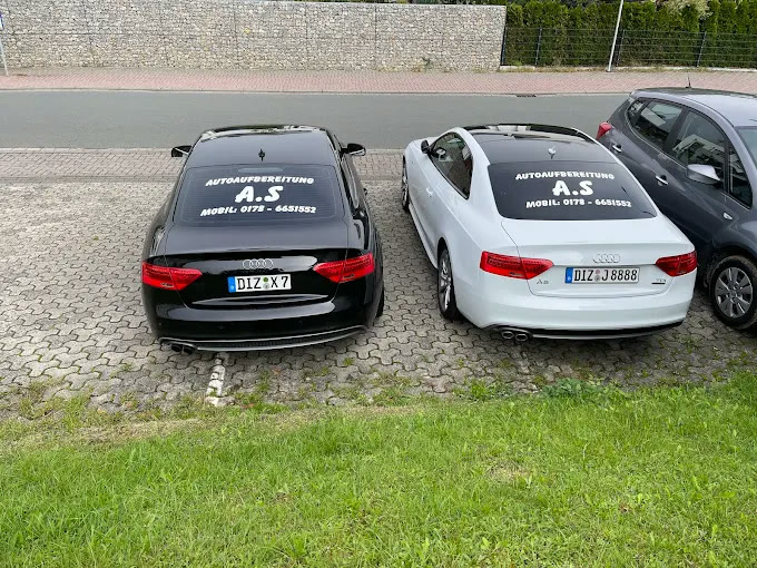 Firmenfahrzeuge Autoaufbereitung A S